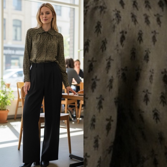 Vivienne Westwood Tops - VIVIENNE WESTWOOD Anglomania Button Up Long Sleeve Blouse Top Shirt